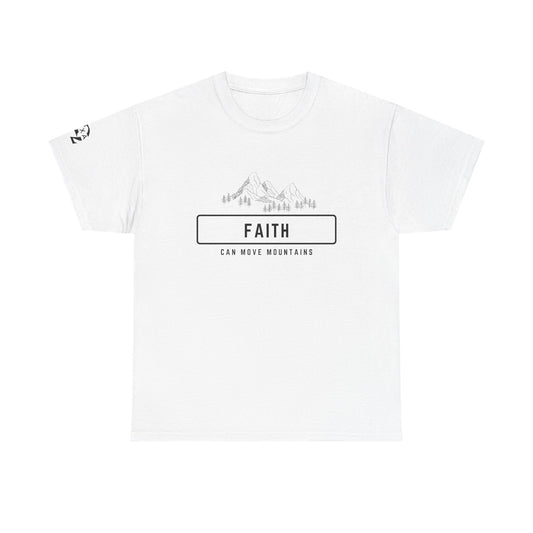 Doxa Faith can move mountains Heavy Cotton T-shirt