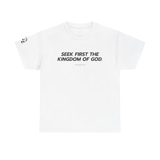 Doxa Seek First the Kingdom of God Heavy Cotton Tee