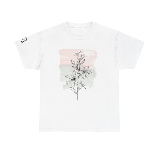 Doxa Pastel Flower Cotton T-shirt