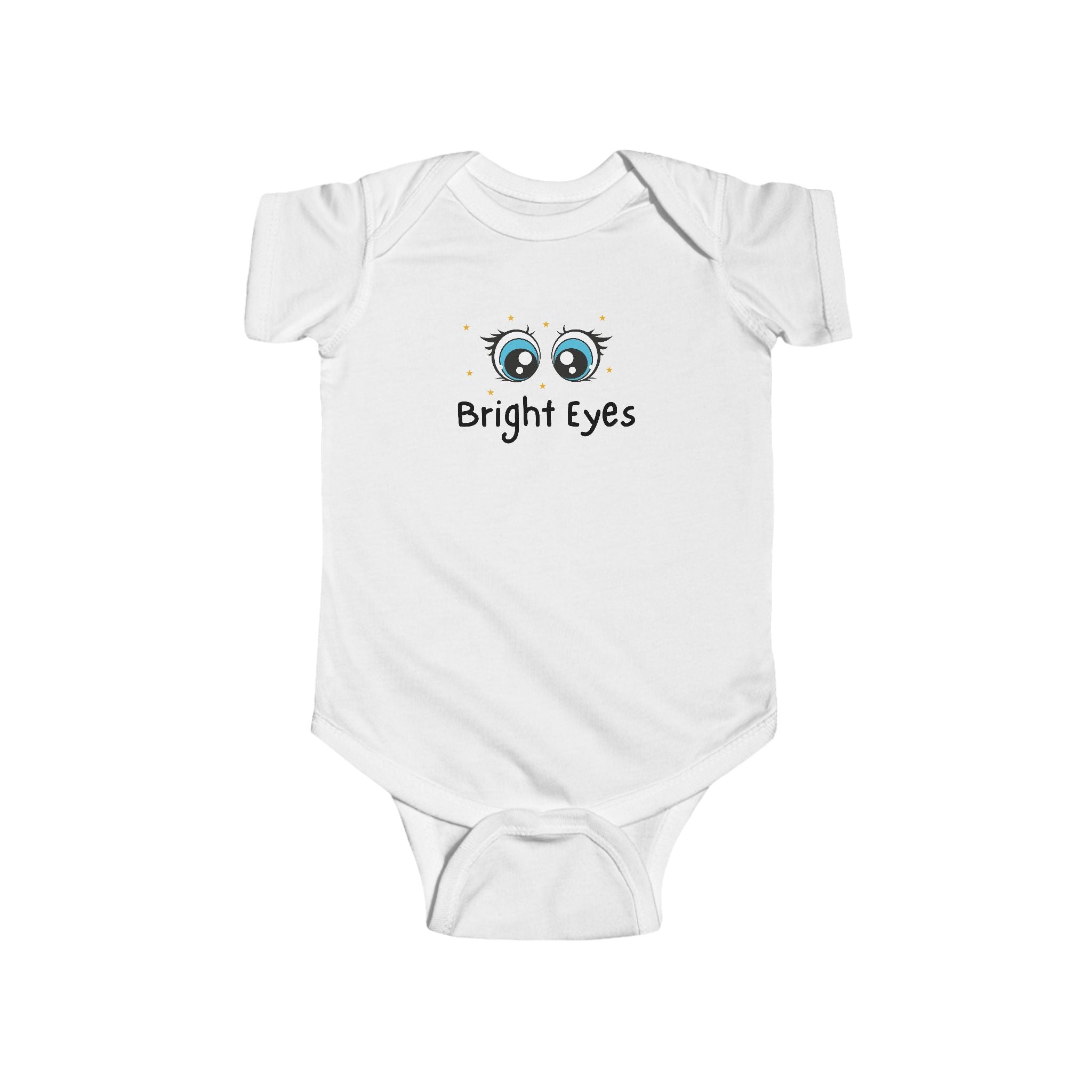 Bright Eyes Baby Bodysuit, Soft Cotton Infant Onesie for Newborns & Toddlers, Perfect Baby Shower Gift or Everyday Wear, Baby Clothes