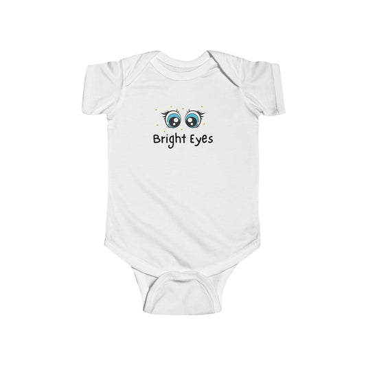 Bright Eyes Baby Bodysuit, Soft Cotton Infant Onesie for Newborns & Toddlers, Perfect Baby Shower Gift or Everyday Wear, Baby Clothes