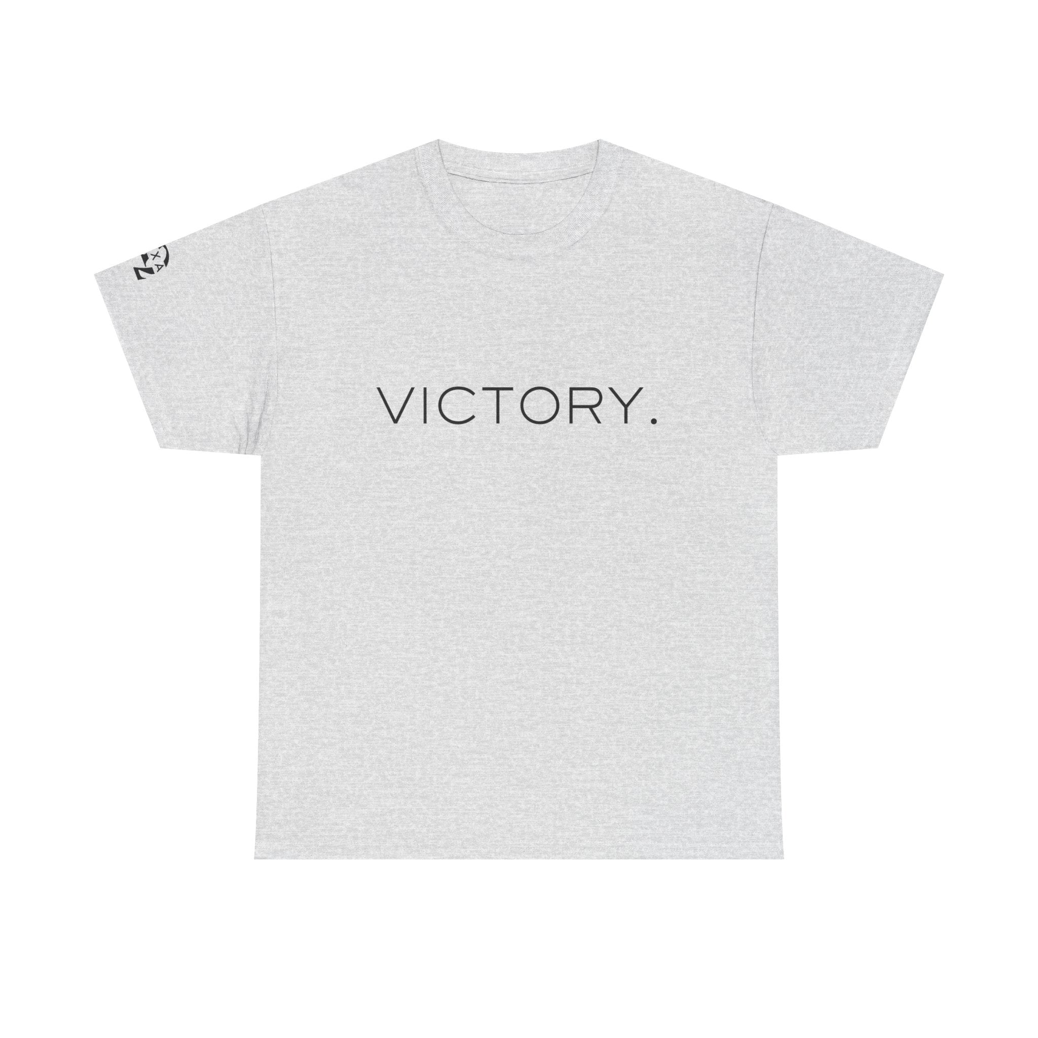Victory men's Heavy Cotton Tee - Inspired by Triumph & Resilience