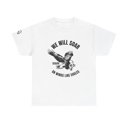 Doxa We will soar on wings like Eagles Christian  T-shirt