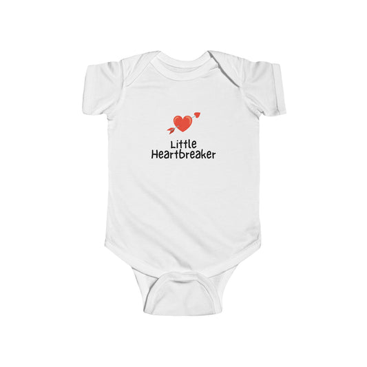 Little Heartbreaker Onesie, Adorable Infant Bodysuit, Cute Baby Grow for Boys and Girls, Perfect Gift for Baby Showers & Birthdays