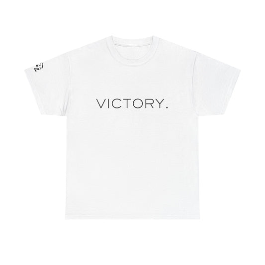 Victory men's Heavy Cotton Tee - Inspired by Triumph & Resilience