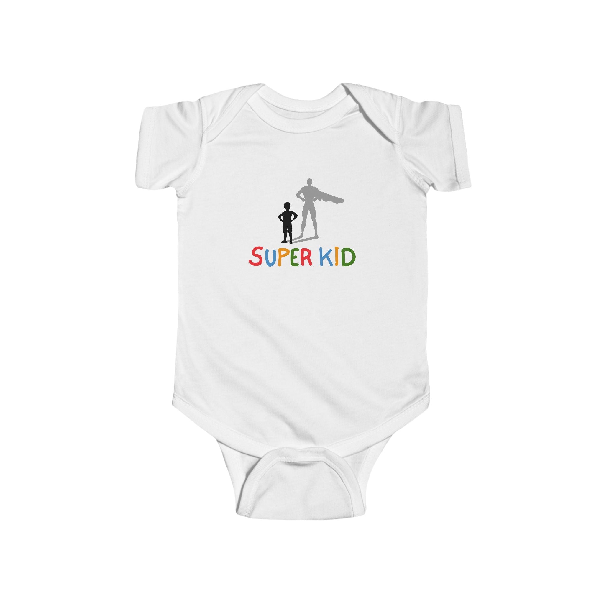Super Kid Baby Bodysuit, Adorable and Soft Cotton Infant Onesie for Newborns, Babies & Toddlers, Ideal Baby Shower or New Parent Gift