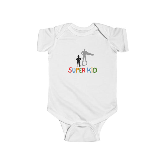 Super Kid Baby Bodysuit, Adorable and Soft Cotton Infant Onesie for Newborns, Babies & Toddlers, Ideal Baby Shower or New Parent Gift