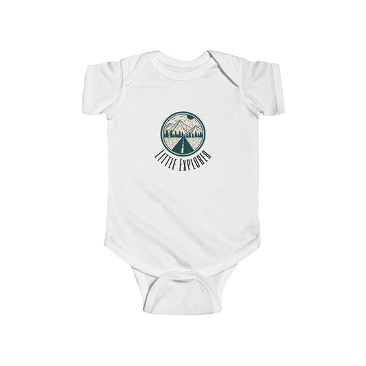 Little Explorer Baby Bodysuit, Soft Cotton Infant Onesie for Adventurous Newborns & Toddlers, Perfect Baby Shower Gift or Everyday Wear