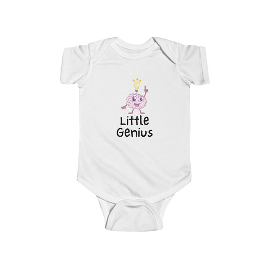Little Genius Baby Bodysuit,  Soft & Adorable Infant Onesie,  Perfect Baby Shower Gift, baby clothes