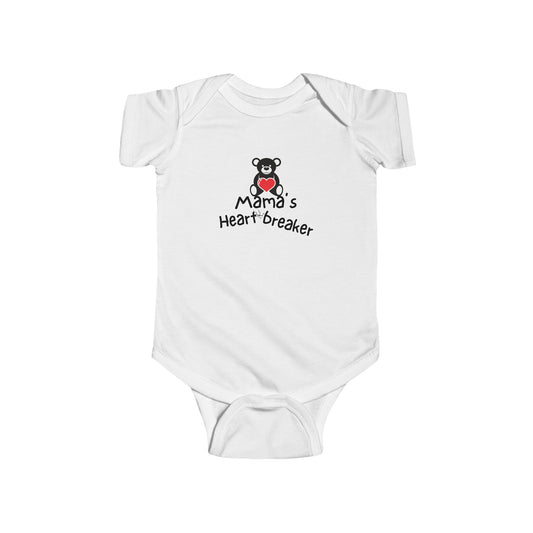 Mama's Heartbreaker Baby Bodysuit, Cute & Soft Infant Onesie, Perfect Baby Shower Gift, Baby clothes