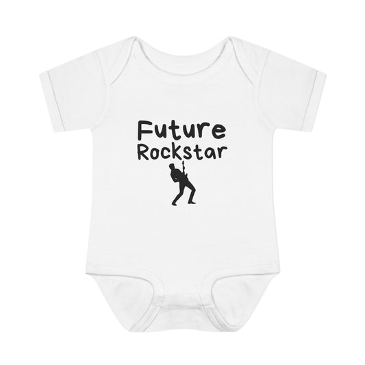 Rockstar Baby Onesie, Future Musician Infant Romper, Punk Rock Baby Outfit, Rock and Roll Baby Bodysuit, Newborn Rockstar Jumpsuit
