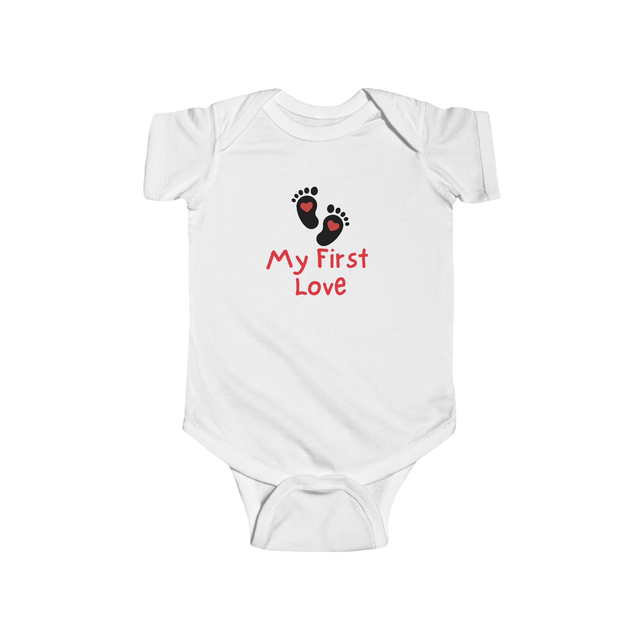 My First Love Baby Bodysuit, Soft Cotton Infant Onesie for Newborns & Toddlers, Perfect Baby Shower Gift or First Outfit, Baby Clothes