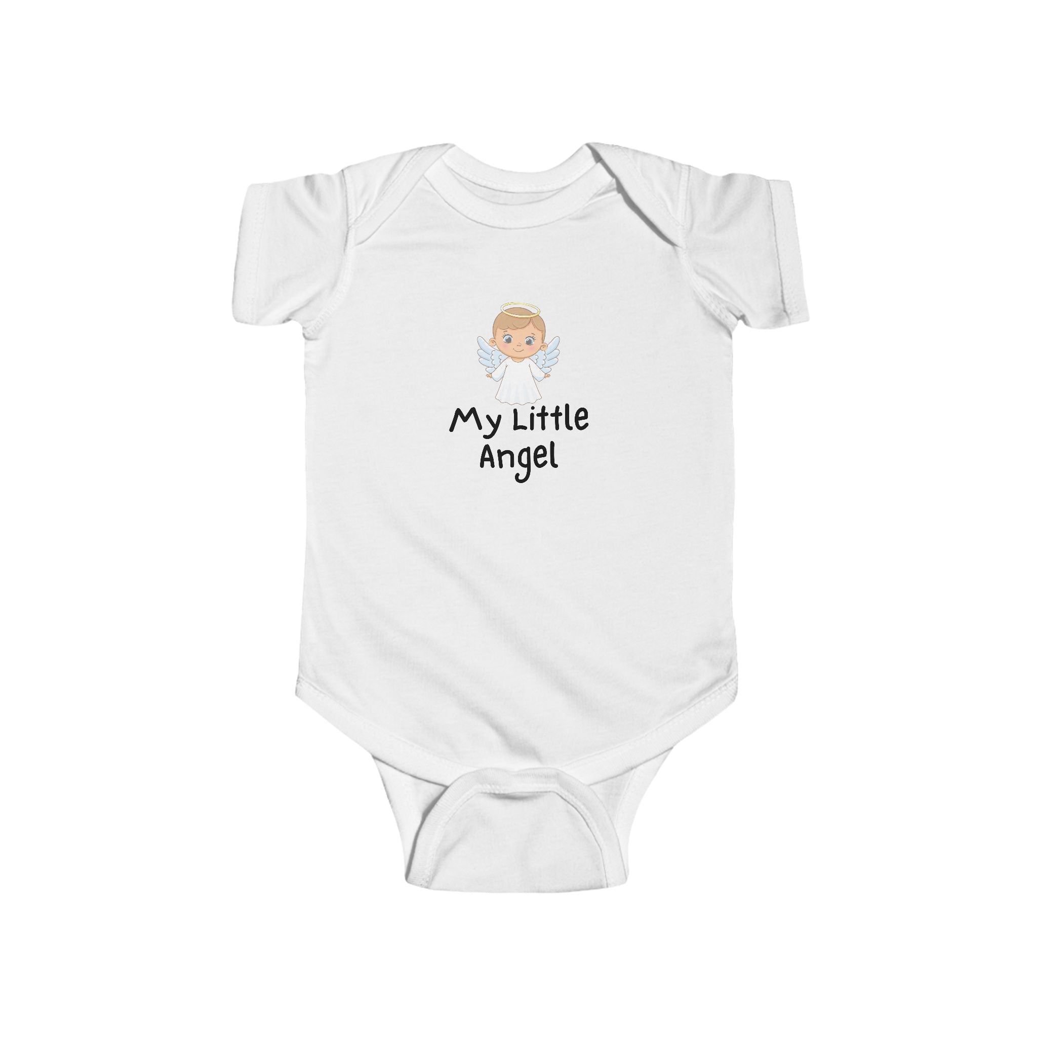 My Little Angel Baby Onesie, Infant Bodysuit, Soft Baby Grow for Newborns, Baby Shower Gift, Cute Baby Clothes, Newborn Outfit