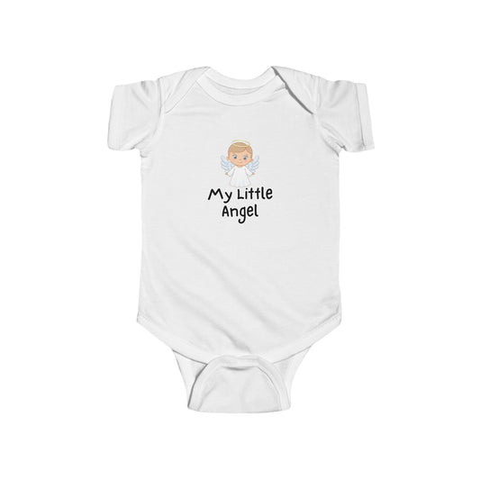 My Little Angel Baby Onesie, Infant Bodysuit, Soft Baby Grow for Newborns, Baby Shower Gift, Cute Baby Clothes, Newborn Outfit