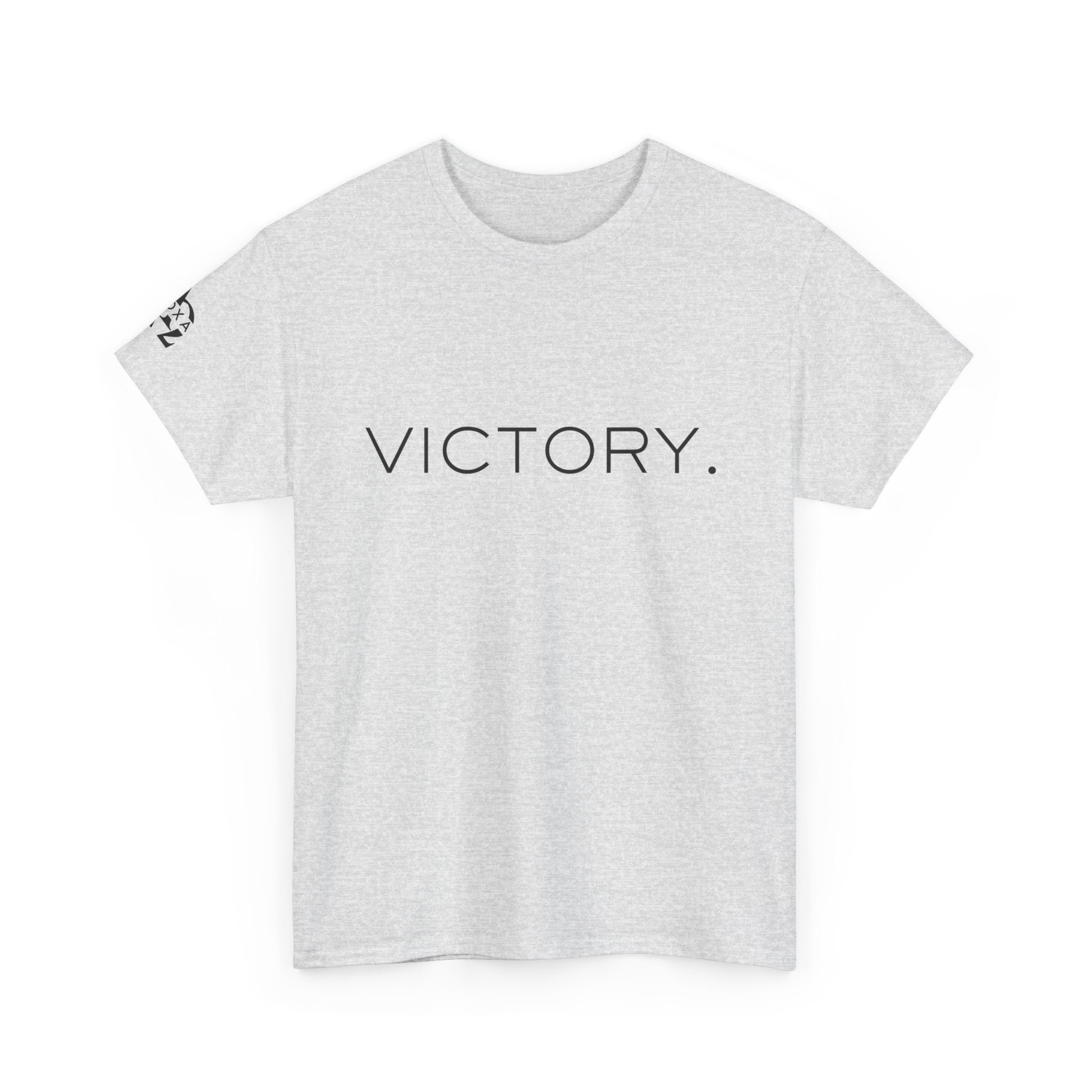 Victory men's Heavy Cotton Tee - Inspired by Triumph & Resilience