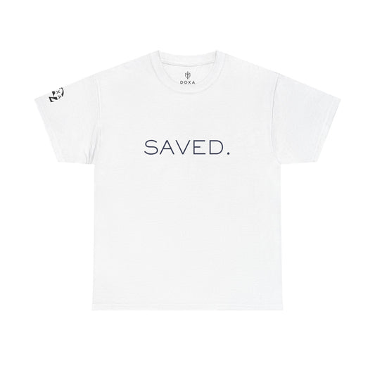 SAVED Doxa Cotton T-shirt -  Inspirational T-Shirt for Everyday Wear