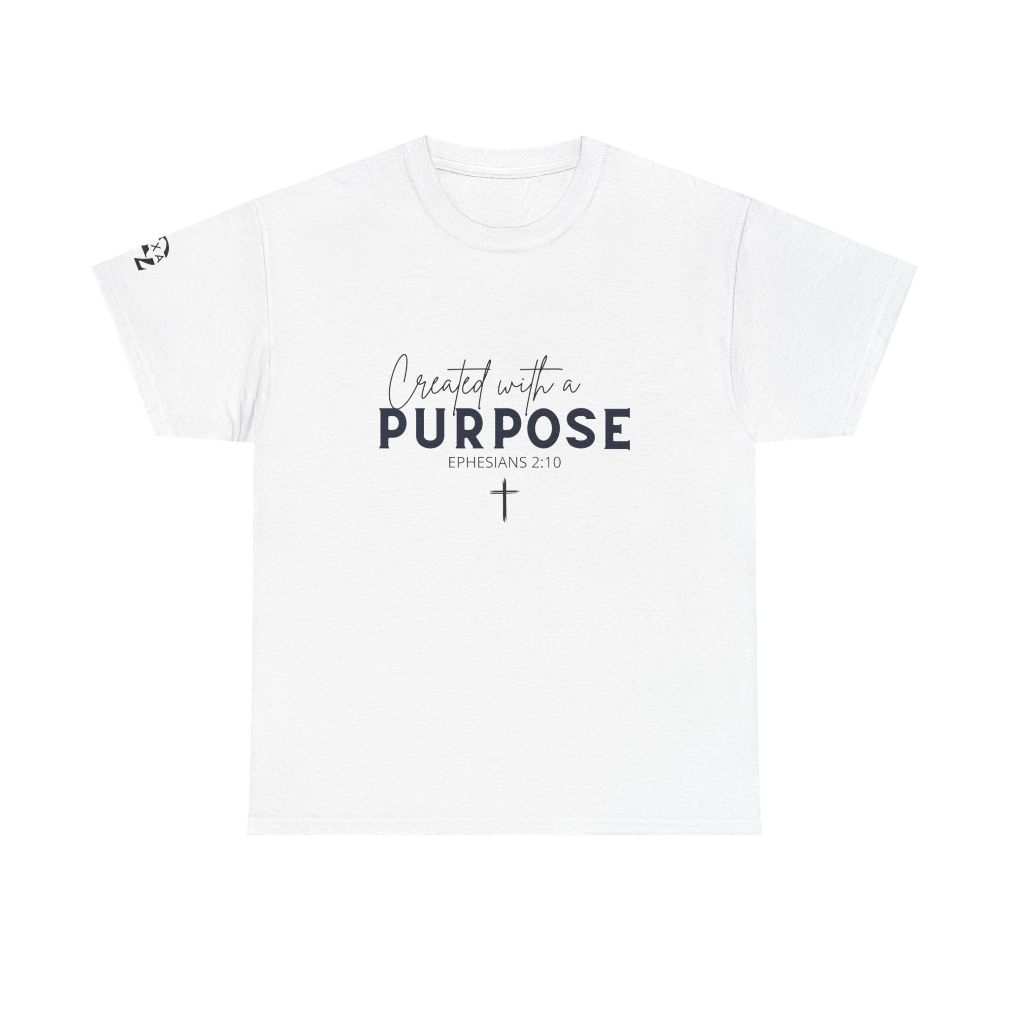 Doxa Christian Created with a purpose Cotton T-shirt