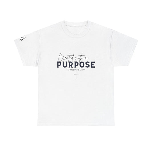 Doxa Christian Created with a purpose Cotton T-shirt
