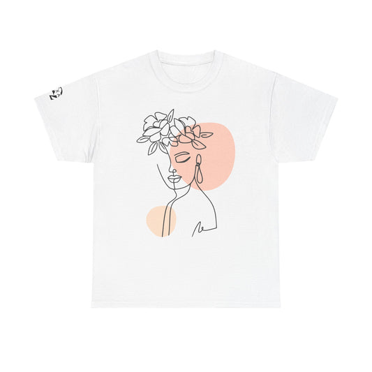 Doxa line art for Women cotton T-shirt