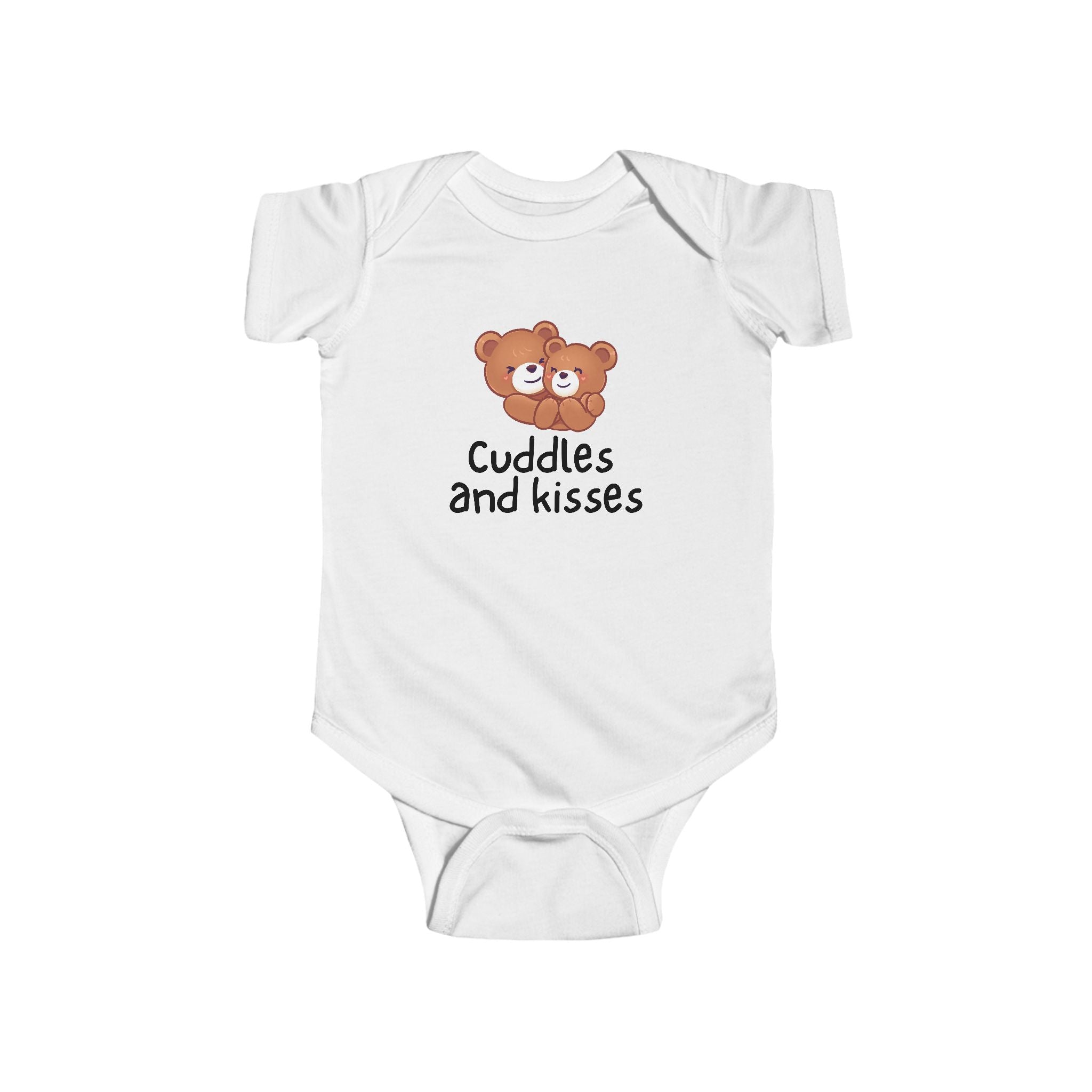 Cuddles and Kisses Baby Bodysuit,  Soft & Cute Infant Onesie, Perfect Baby Shower Gift, baby clothes