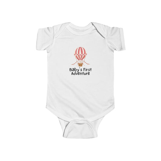 Baby's First Adventure Onesie, Infant Bodysuit | Cute Baby Grow for Newborns, Perfect Baby Shower Gift