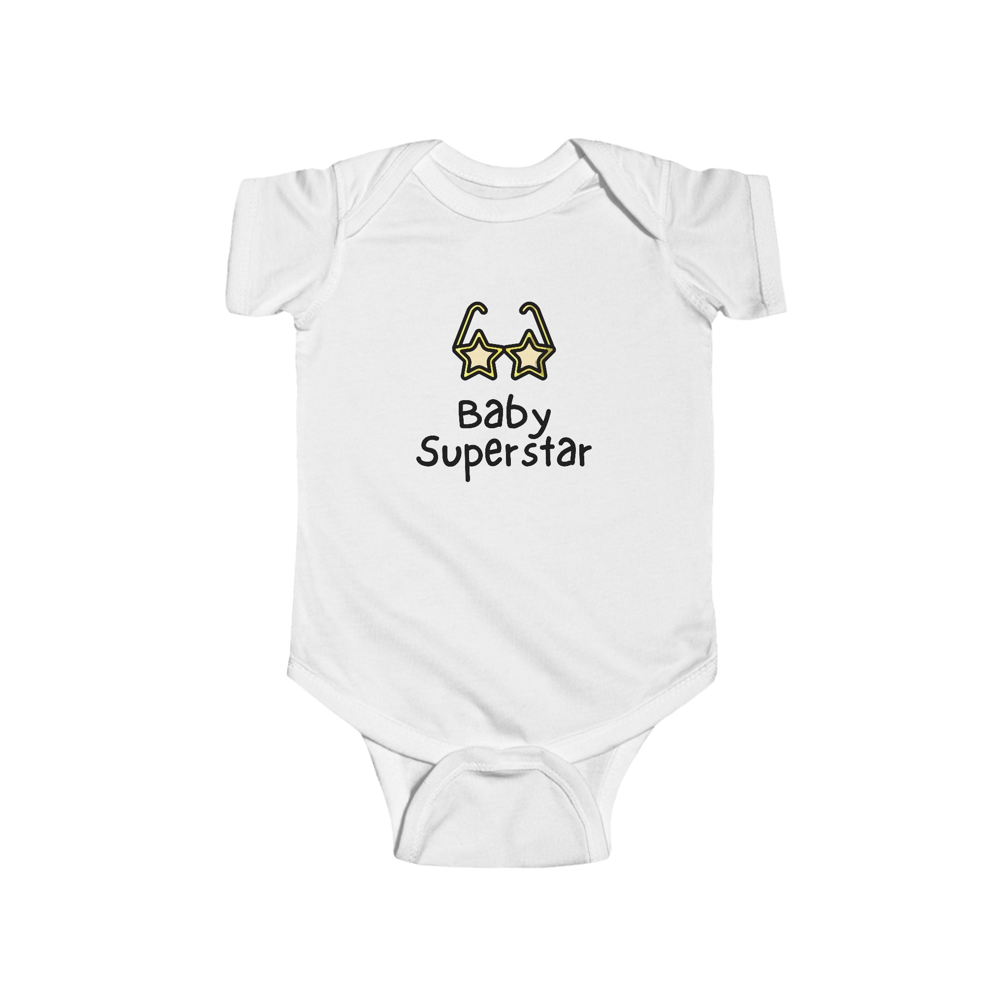 Baby Superstar Baby Bodysuit,  Soft & Adorable Infant Onesie, Perfect Baby Shower Gift, baby clothes