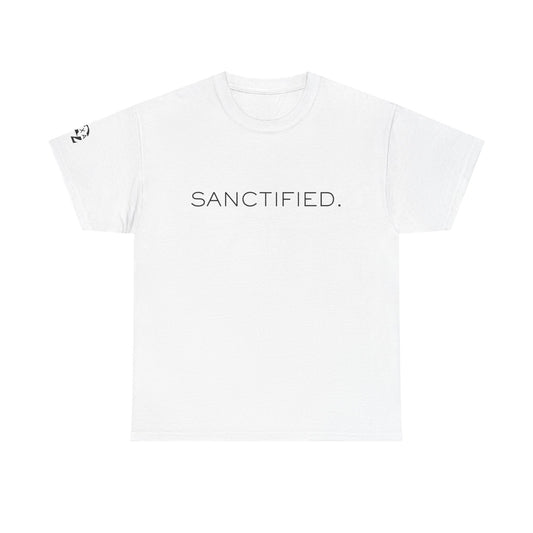 Doxa - 'SANCTIFIED.' Graphic T-Shirt for Spiritual Comfort