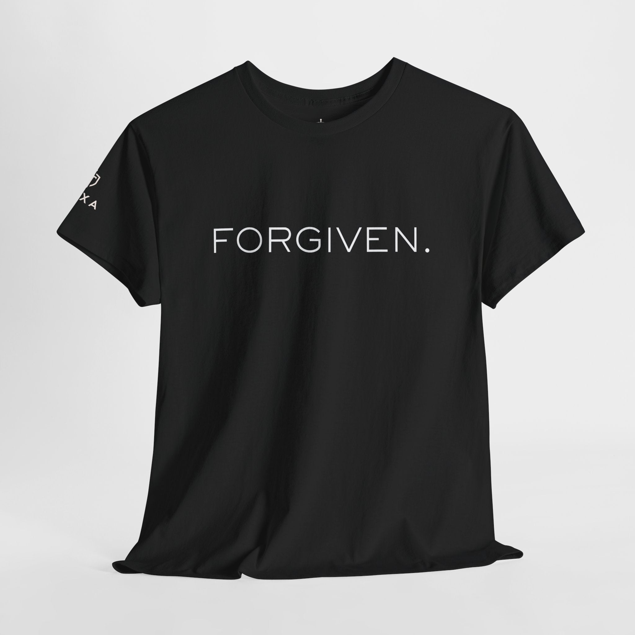 Forgiven Men's - Inspirational Graphic Tee for Everyday Wear - Heavy Cotton Tee