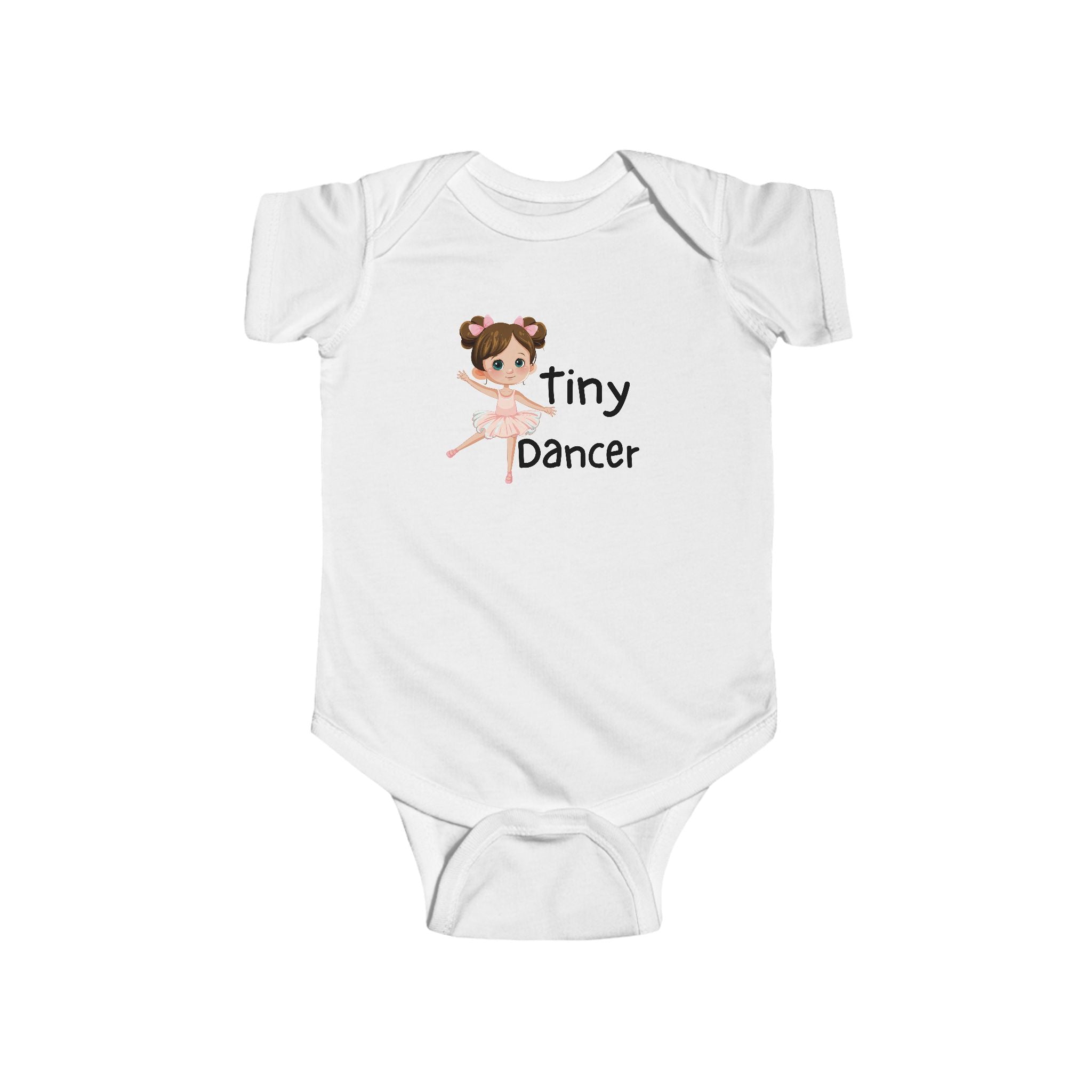 Baby Onesie, Ballerina Tiny Dancer Infant Bodysuit, Ballet Baby Outfit, Dance Baby Shower Gift, Newborn Dance Costume, Toddler Dancewear