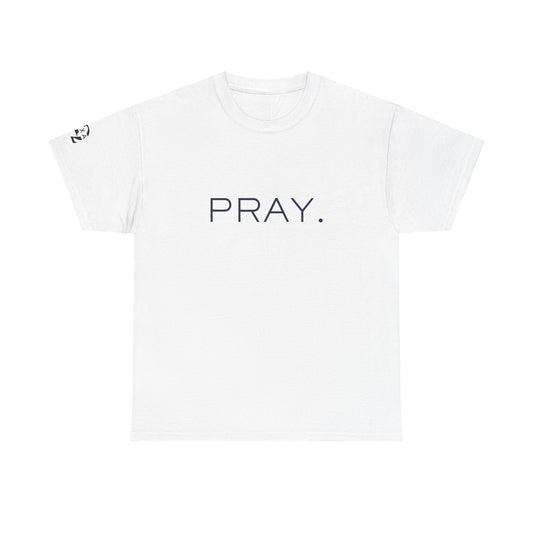 Pray Doxa dark Graphic Unisex Heavy Cotton Tee - Spiritual Inspiration T-Shirt