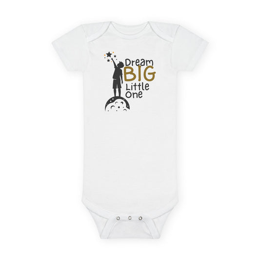 Dream Big Little One Baby Bodysuit, Soft & Cozy Infant Onesie, Ideal Baby Shower Gift, Baby Clothes