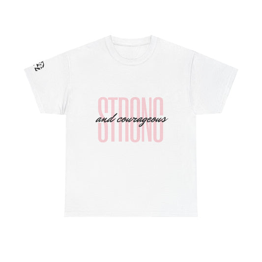 Doxa Strong and Courageous cotton T-shirt